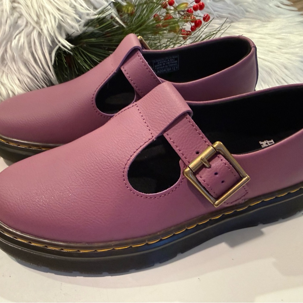 Dr. Martens Zavala Mary Janes in Dusty Purple Women’s Sz 7/38